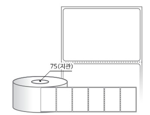 RL7044DT(감열지) 라벨크기: 70 x 44 (mm), 지관: 75mm [3,000라벨/Roll]