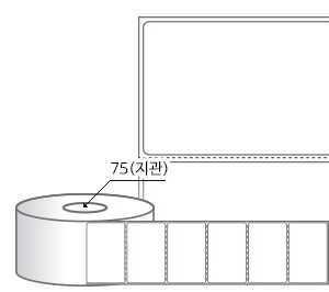 RL7044DT(감열지) 라벨크기: 70 x 44 (mm), 지관: 75mm [3,000라벨/Roll]