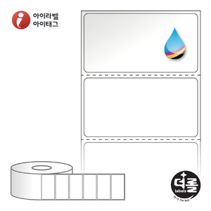 RJ6031LG, 흰색 고광택 잉크젯, 60 x 31 (mm) [950라벨/Roll]