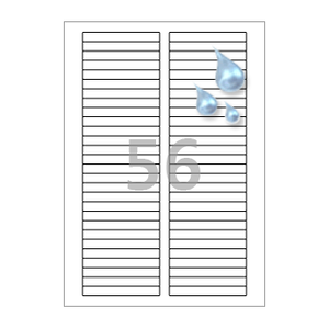 80 x 10 (mm) CJ656WU 흰색 PP 방수