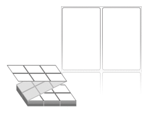 50 x 82 (mm) ZL050082DT 흰색 감열지 [3,000라벨/Box]