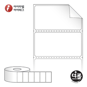 RS6031RVDT (40지관), 흰색 시치미 감열라벨, 60 x 31 (mm) [2,000라벨/Roll]