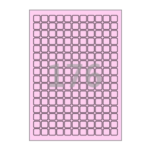 15 x 15 (mm) CL576P 분홍색 모조지