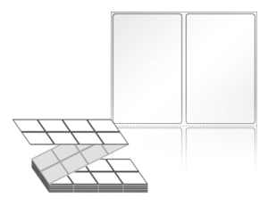50 x 80 (mm) ZL050080LG 흰색 아트 광택지 [4,000라벨/Box]