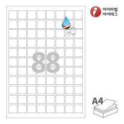 22 x 22 (mm) CJ888WU 흰색 무광 방수