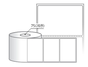 RL10067DT 라벨크기: 100 x 67 (mm) , 지관: 75mm [2,000라벨/Roll]