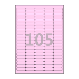 31 x 10 (mm) CL505P 분홍색 모조지