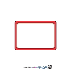 STRS5035D005PP (40지관), 흰색(방수) PP, 50 x 35 (mm) - 750라벨/Roll (리본필요)