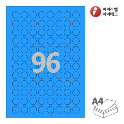 CL596TB, 파란색 모조, Φ18 (mm) 원형
