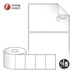 RS9061RVPP (40지관), 흰색(방수) PP 시치미, 90 x 60.5 (mm) [1,000라벨/Box]