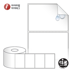 RS9061RVPP (40지관), 흰색(방수) PP 시치미, 90 x 60.5 (mm) [1,000라벨/Box]