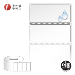 RL7031TPO, 투명(방수) PO, 70 x 30.5 (mm) , 지관: 75mm - 리본 필요  [3,000라벨/Roll]