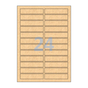 90 x 20 (mm) CL824KR 갈색 크라프트