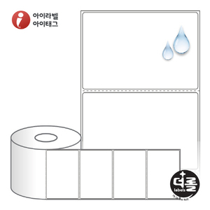 RS10067PPDT (40지관), 흰색(방수) PP 감열라벨, 100 x 67 (mm) [500라벨/Roll]