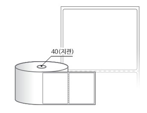RS9073DT 라벨크기: 90 x 73 (mm) , 지관: 40mm [500라벨/Roll]