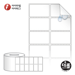 RL050031RVPP (75지관), 흰색(방수) PP 시치미, 50 x 31 (mm) [8,000라벨/Box]