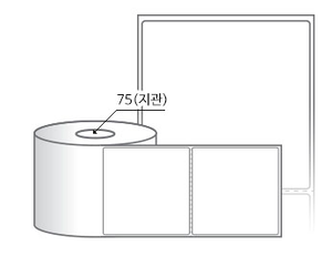 RL10098DT(감열지) 라벨크기: 100 x 98 (mm), 지관: 75mm [1,000라벨/Roll]