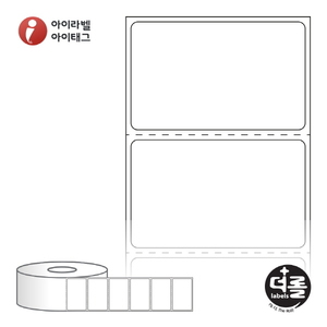 RS5031RVDT (40지관), 흰색 시치미 감열라벨, 50 x 31 (mm) [1,000라벨/Roll]