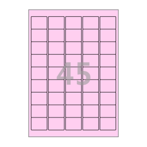 37 x 30.04 (mm) CL559P 분홍색 모조지