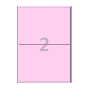 199 x 143.5 (mm) CL212P 분홍색 모조지