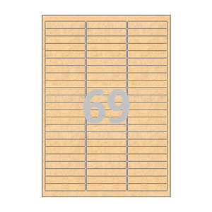 65 x 11.98 (mm) CL969KR 갈색 크라프트