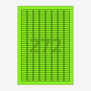 20 x 8.018 (mm) CL572TG 초록색 모조지