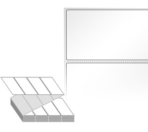 95 x 54 (mm) ZL9554LG 흰색 아트 광택지 [2,000라벨/Box]