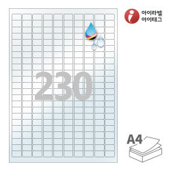 18 x 12 (mm) CJ923TU 반투명 방수 잉크젯