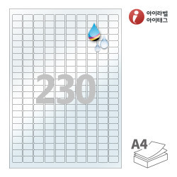 18 x 12 (mm) CJ923TU 반투명 방수 잉크젯