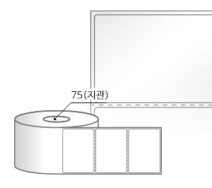 RL8056LG(아트지) 라벨크기: 80 x 56 (mm) , 지관: 75mm [2,000라벨/Roll]