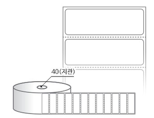 RS5518DT(감열지) 라벨크기: 55 x 18 (mm), 지관: 40mm [1,500라벨/Roll]