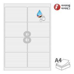 FR224WJ, 흰색 패브릭 방수 잉크젯, 99.1 x 67.5 (mm)