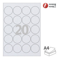 CL580SL, 은색 광택 레이저, Φ48 (mm) 원형