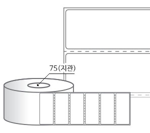RL7031DT(감열지) 라벨크기: 70 x 31 (mm), 지관: 75mm [4,000라벨/Roll]