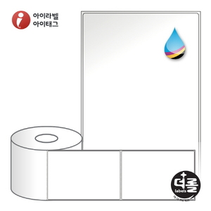 RJ100149LG, 흰색 고광택 잉크젯, 100 x 149 (mm) [210라벨/Roll]