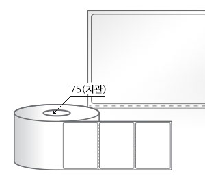 RL8561LG(아트지) 라벨크기: 85 x 61 (mm) , 지관: 75mm [2,000라벨/Roll]