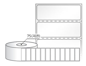 RL6020LG(아트지) 라벨크기: 60 x 20 (mm), 지관: 75mm [6,000라벨/Roll]
