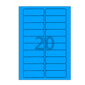 0TB 파란색 모조지