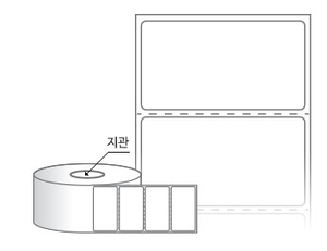 RL6535DT 라벨크기: 65 x 35 (mm) , 지관: 75mm [3,000라벨/Roll]