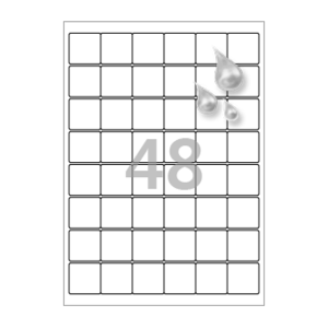 33 x 33 (mm) CL568MP 흰색 무광 방수