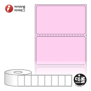 RS6035PDT (40지관), 분홍색 감열지, 60 x 35 (mm) [750라벨/Roll]