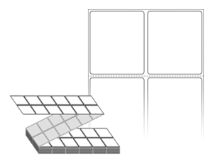 45 x 52 (mm) ZL045052DT 흰색 감열지 [6,000라벨/Box]
