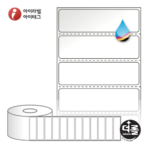 RJ7020LG, 흰색 고광택 잉크젯, 70 x 20 (mm) [1400라벨/Roll]