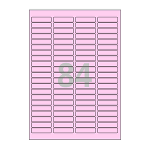 45.9 x 11.17 (mm) CL541P 분홍색 모조지