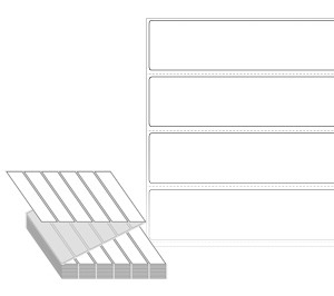 120 x 30 (mm) ZL12030DT 흰색 감열지 [3,000라벨/Box]