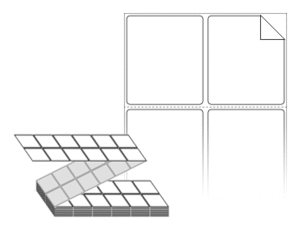 45 x 52 (mm) ZL045052RVDT 흰색 시치미 감열지 [6,000라벨/Box]