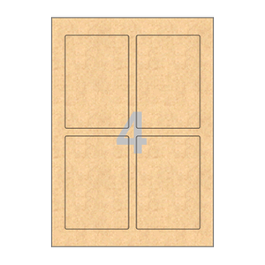 82 x 120 (mm) CL822KR 갈색 크라프트