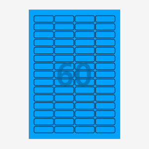 49 x 15 (mm) CL560TB 파란색 모조지