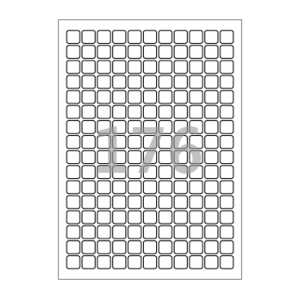 15 x 15 (mm) CL576 흰색모조지