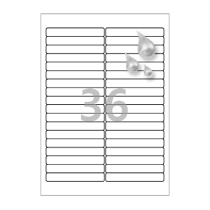 95 x 14 (mm) CL636MP 흰색 무광 방수